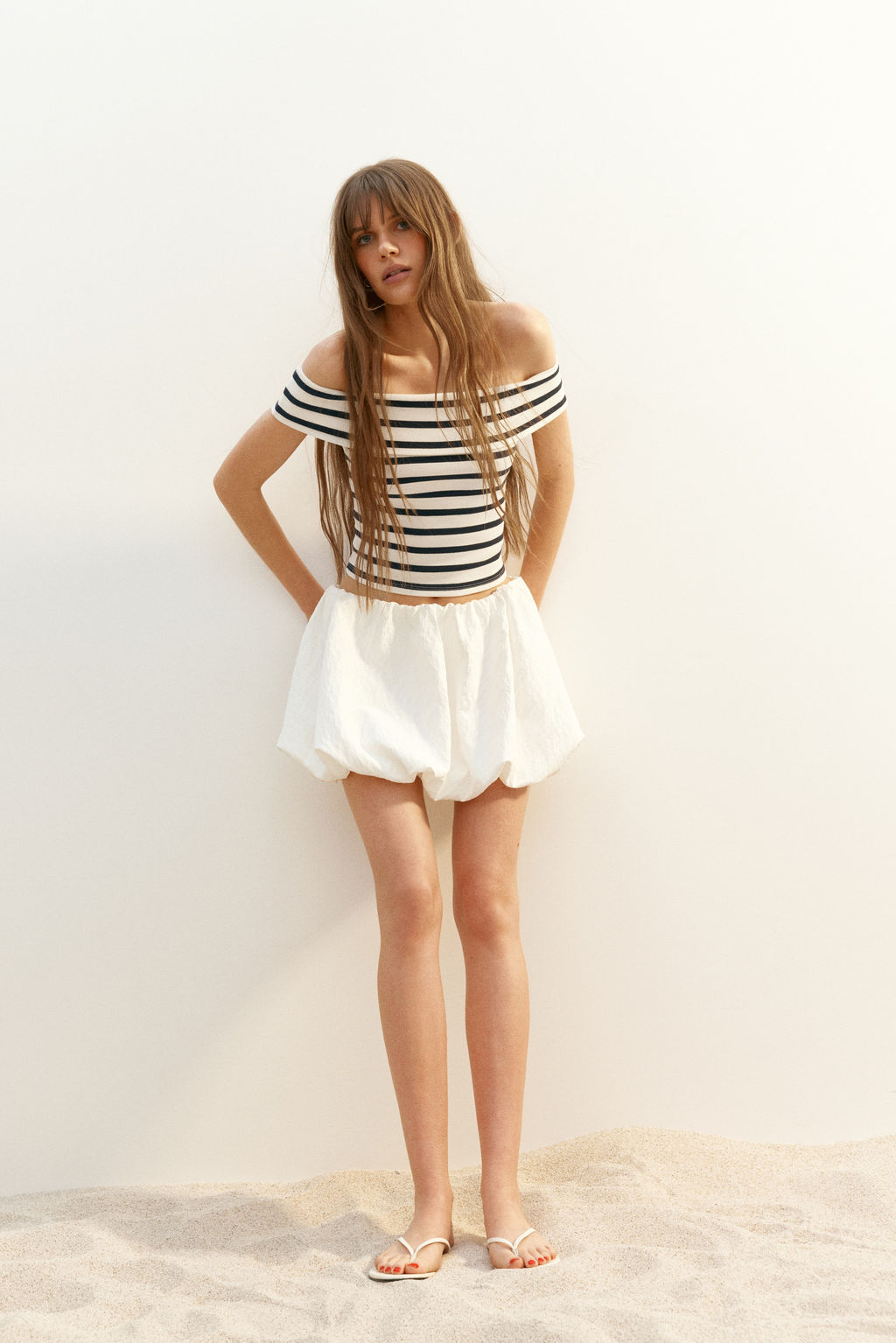 Top off-the-shoulder de canal? - H&m фото 8