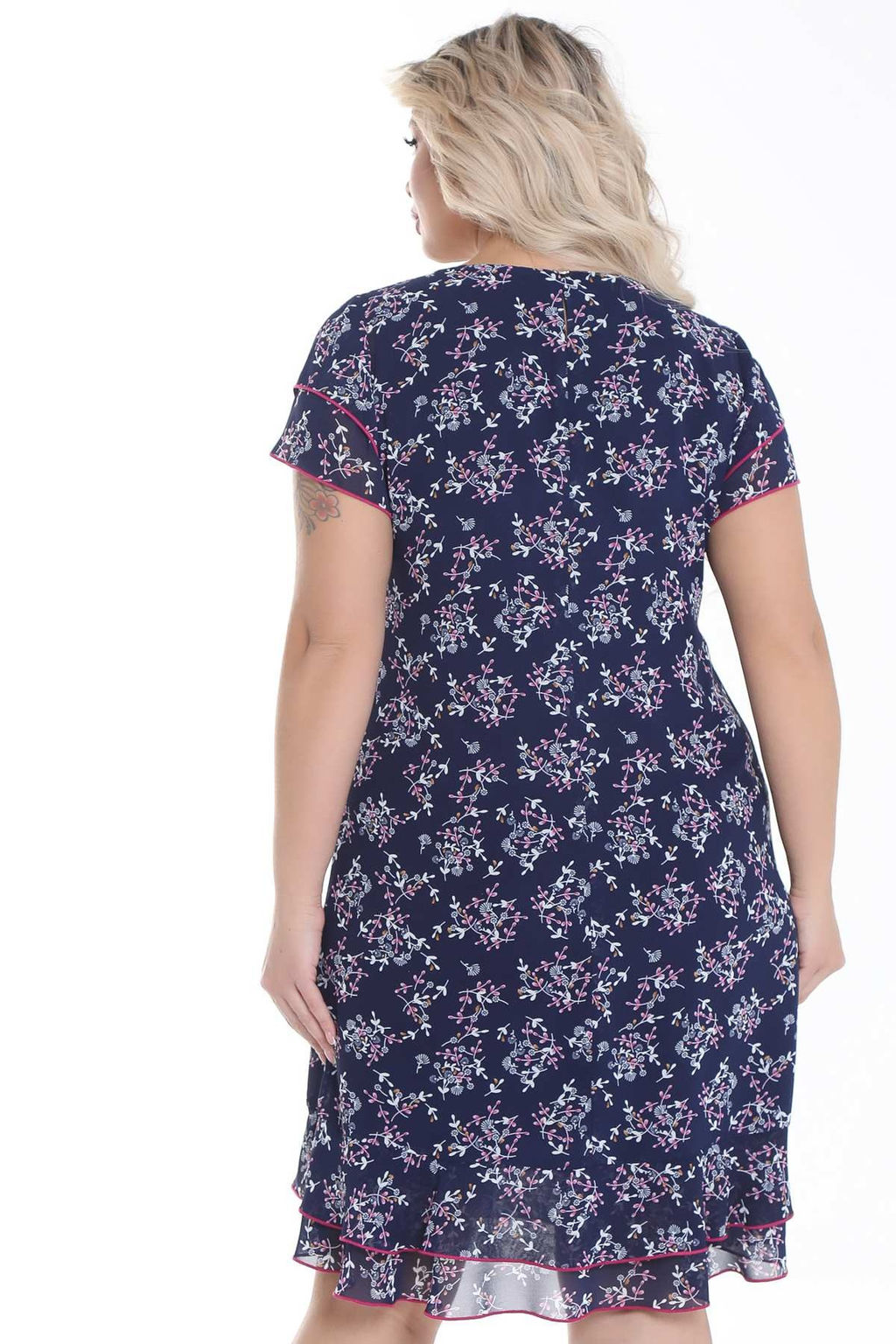 Платье П-2171/20 Цвет:т.синий - Леди агата фото 5