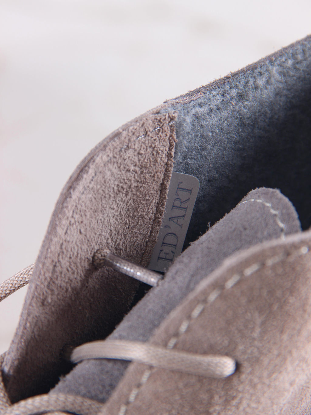 Ботинки EDART 305.927 be. ваниль серый замша/байка - Ed'art фото 13