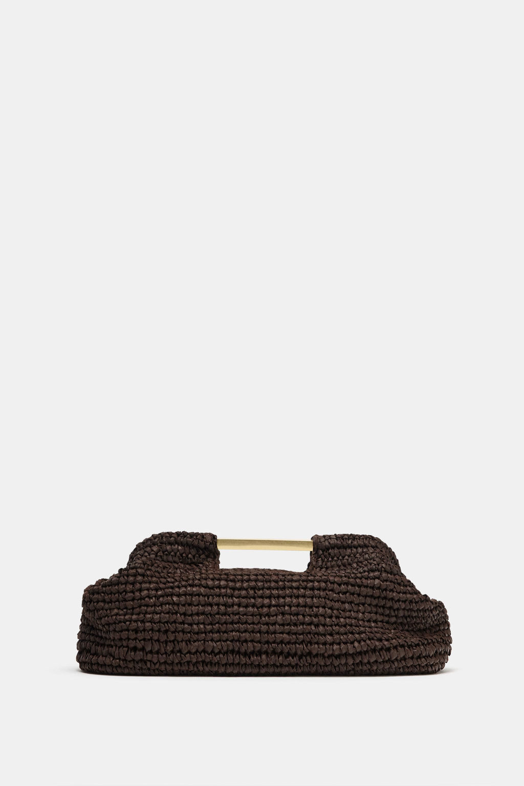 BOLSO SOBRE CUERPO TRENZADO / Marr?n - Zara фото 3