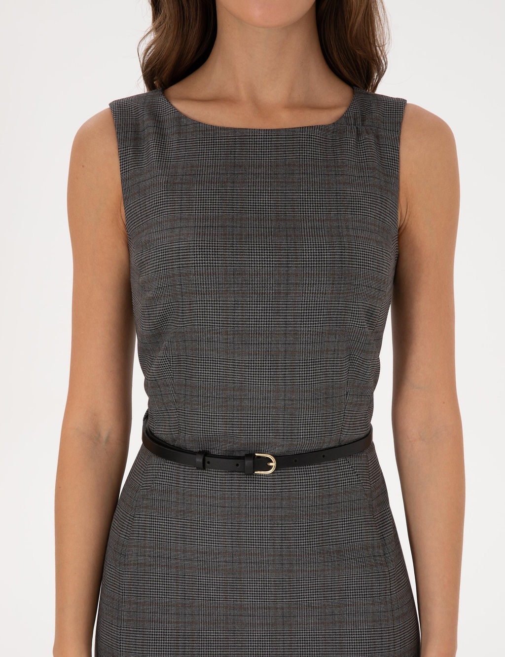 Antrasit Slim Fit Dokuma Elbise - Pierre cardin фото 5