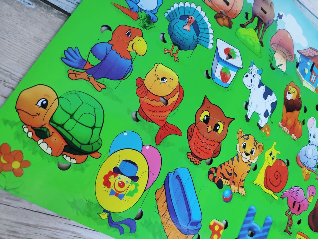 Пазл-алфавит "Буквы-невидимки"