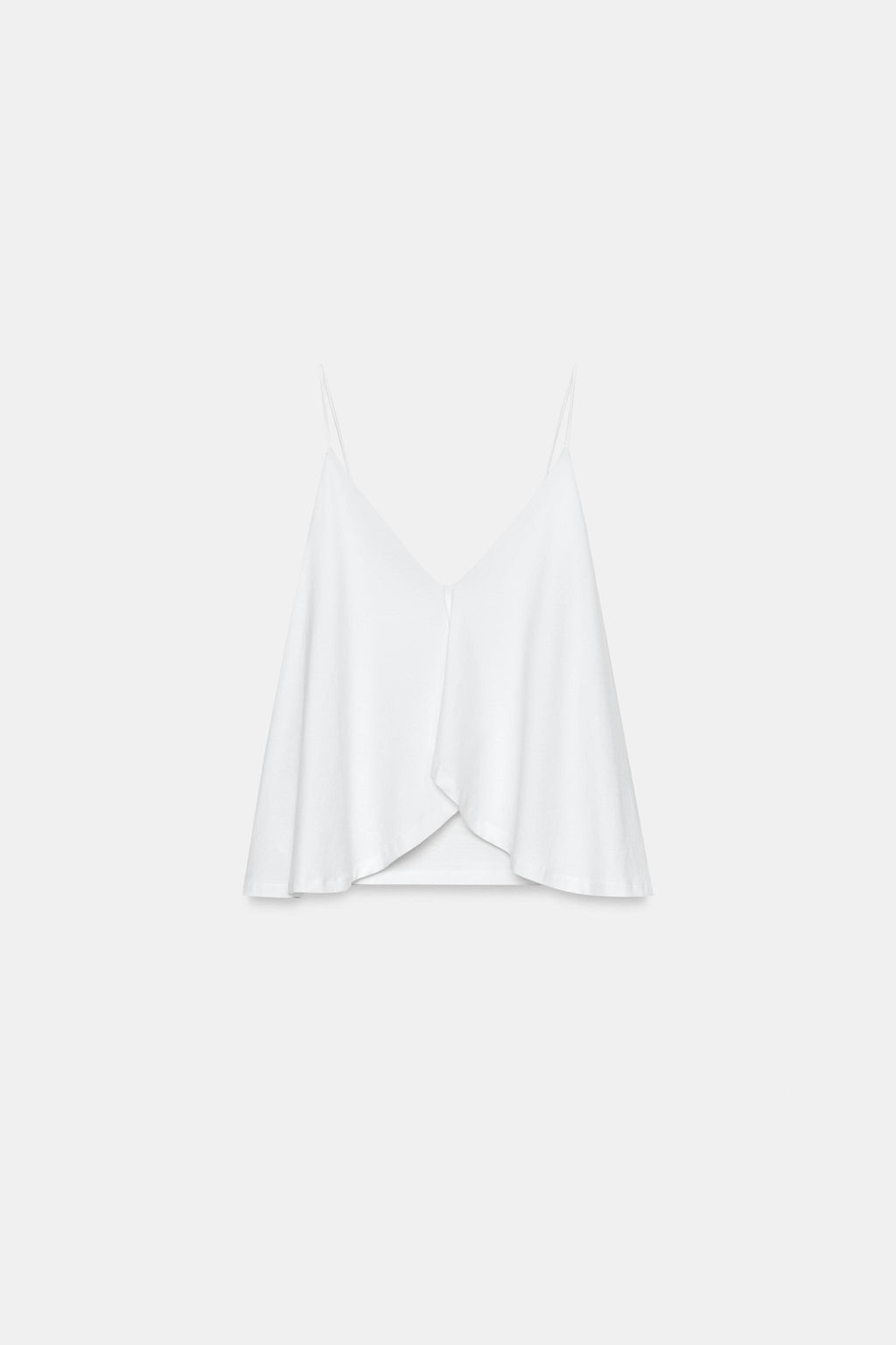 TOP VOLANTES SUPIMA® / Blanco