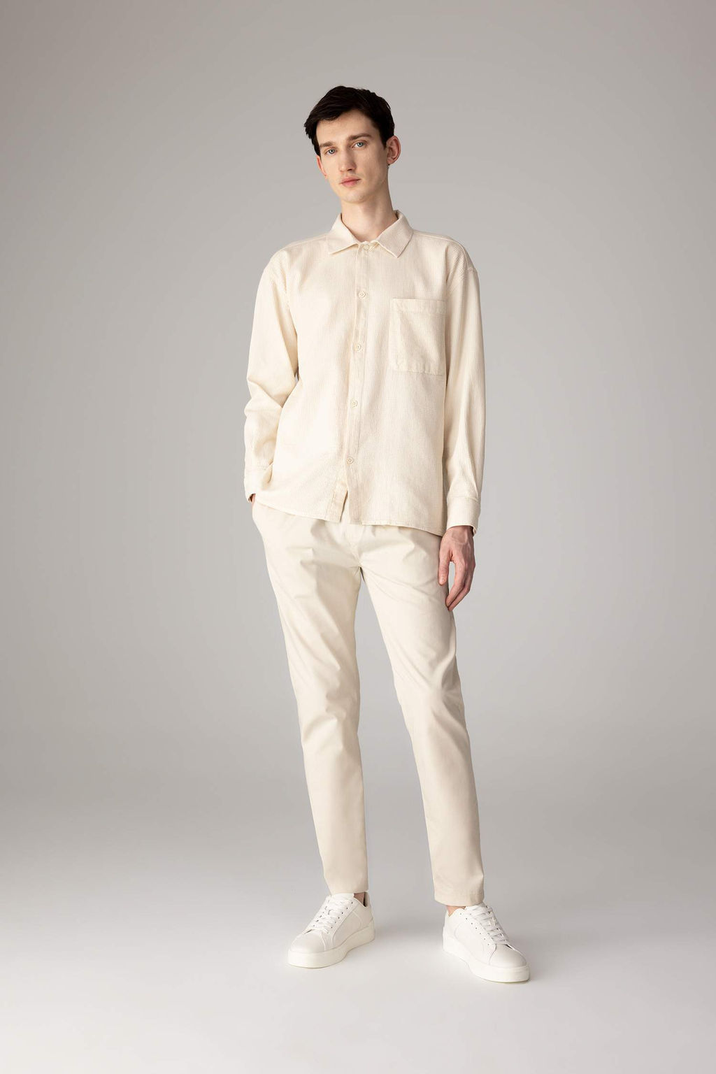 Yazl?k Jogger Chino Pantolon Beli Bagc?kl? Cepli Duz Paca - Defacto фото 3