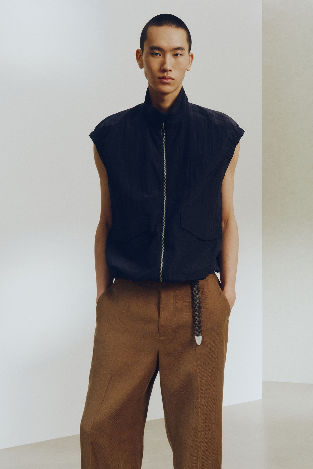Pantal?n de lino Loose Fit - H&m фото 4