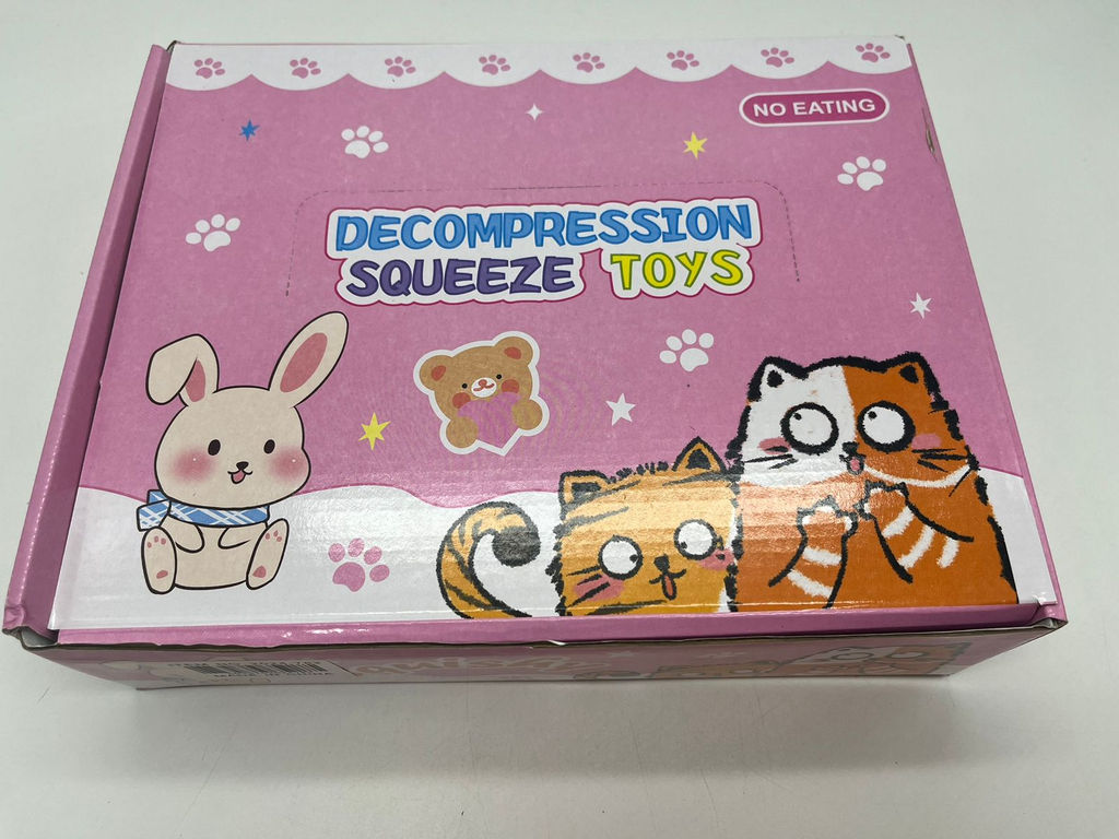 Мякиш антистресс SQUEEZE TOYS - Мишка 16 шт в уп - Storyland фото 2