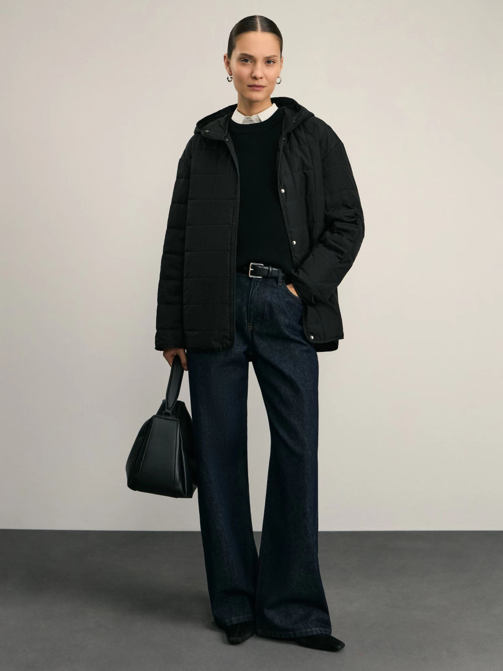 Куртка стеганая с капюшоном / Zarina