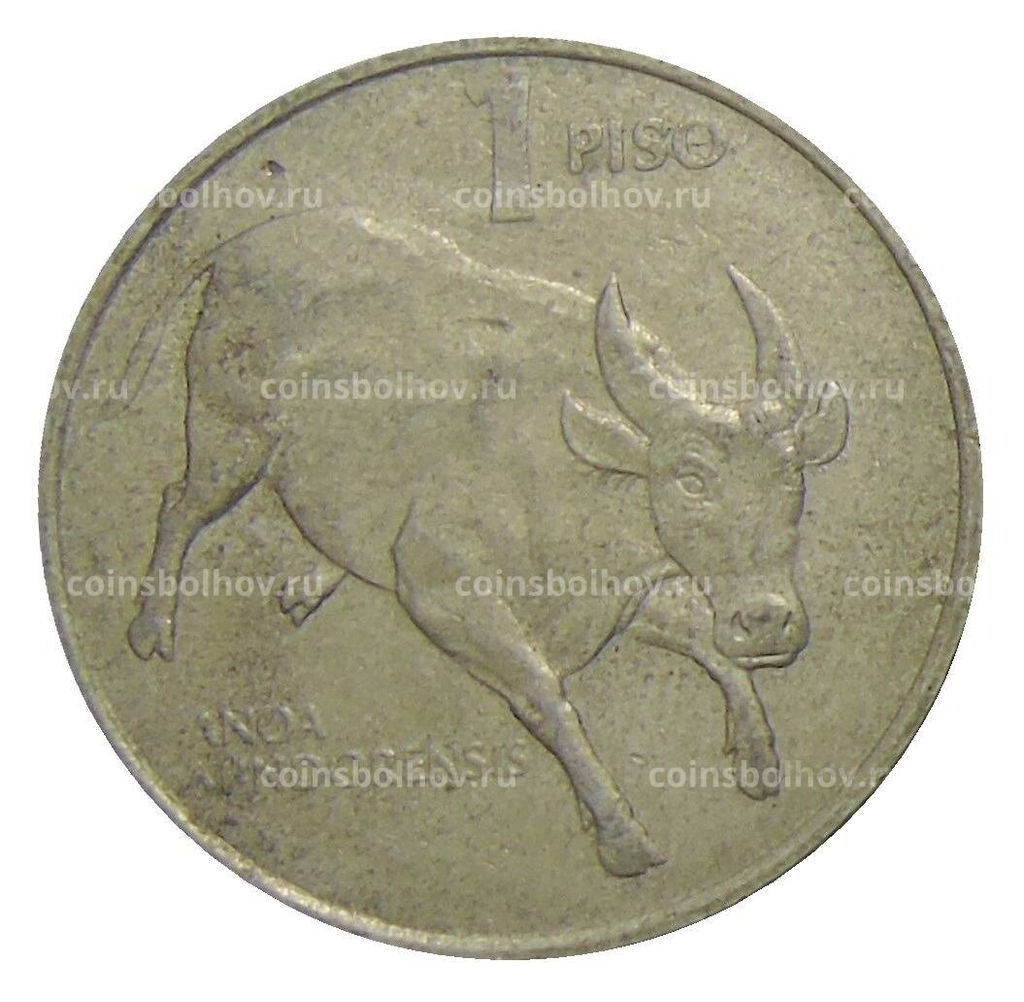 Монета 1 песо 1990 года Филиппины