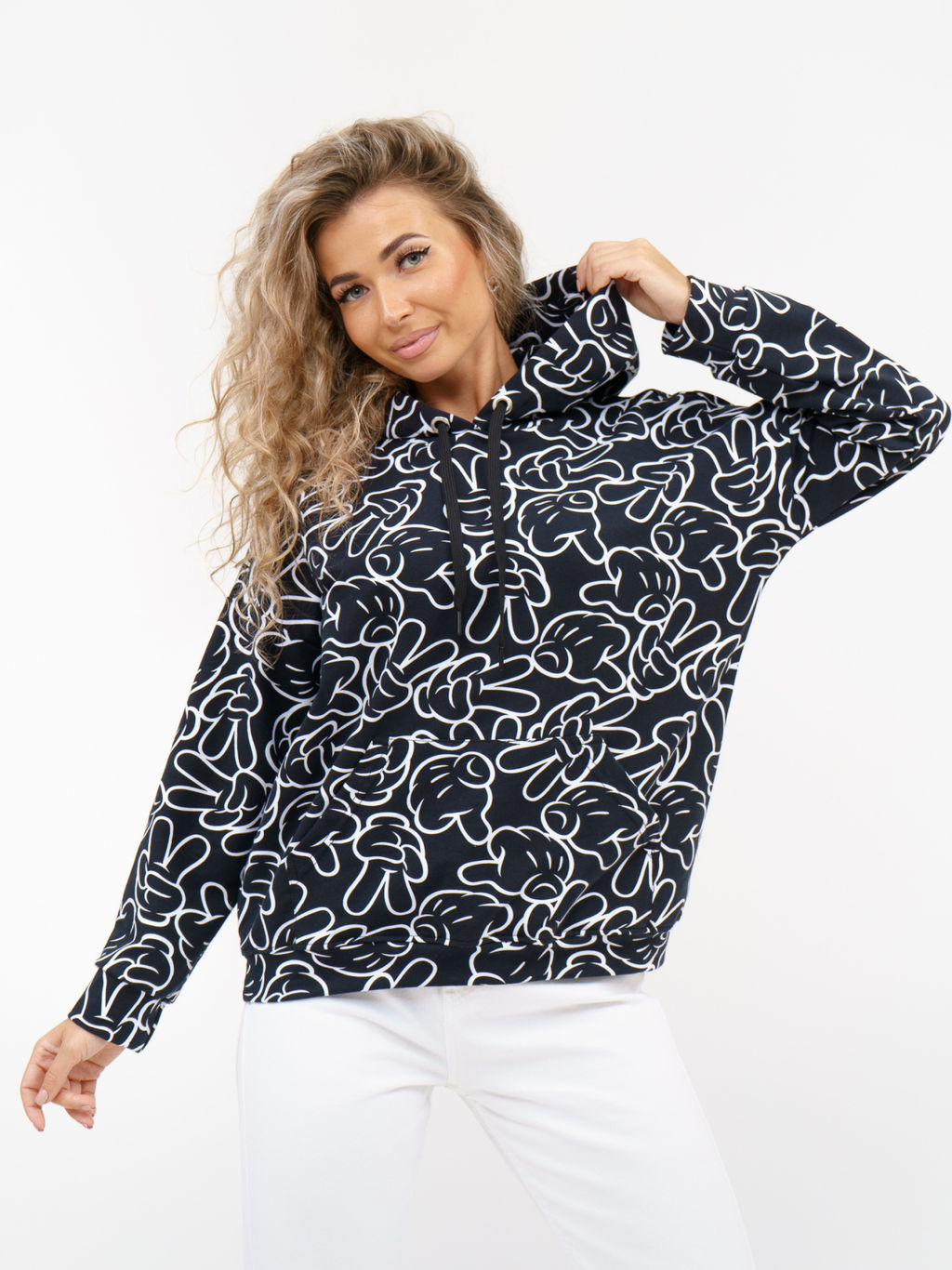 932 Худи "Черный/микки"