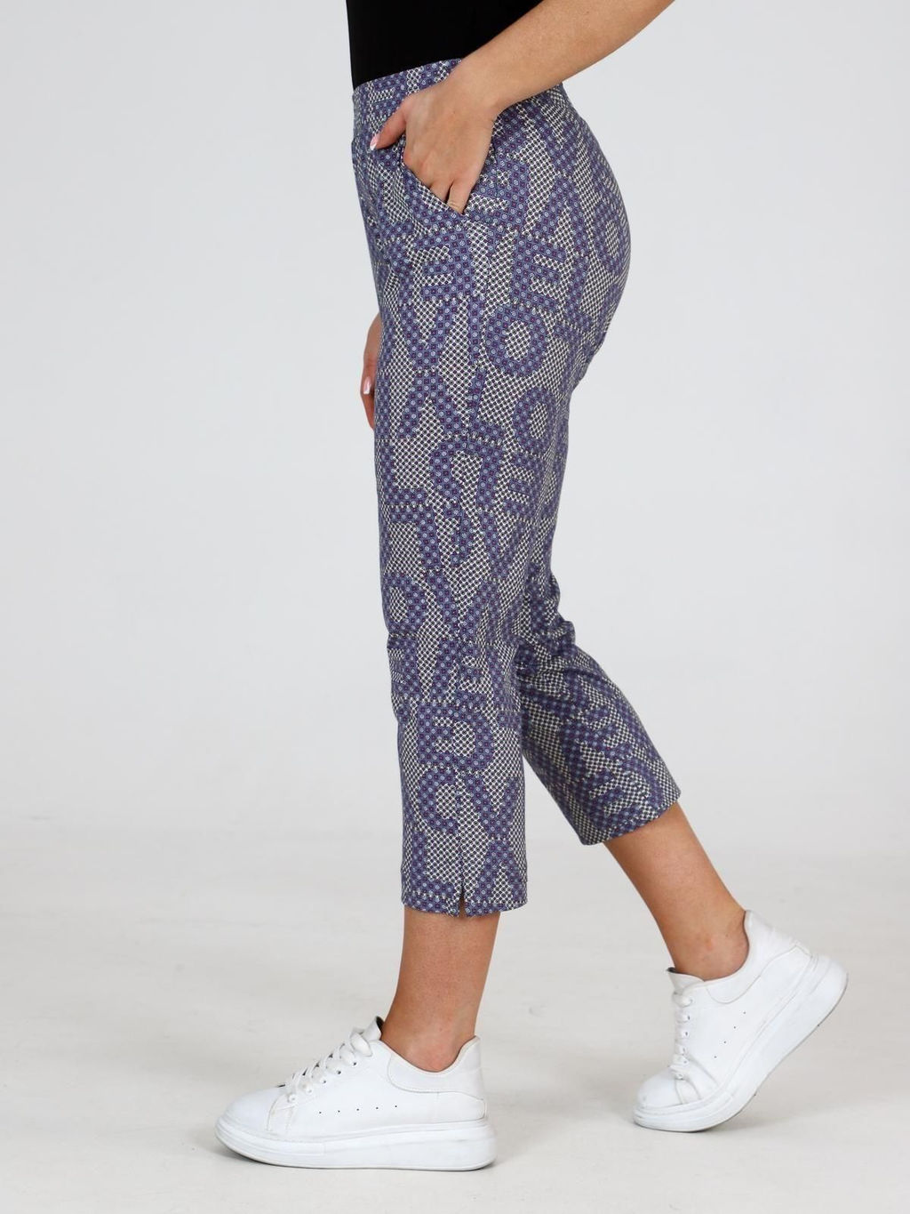 IV-CAPRIZ Магнит - брюки фиолетовый  фото 6