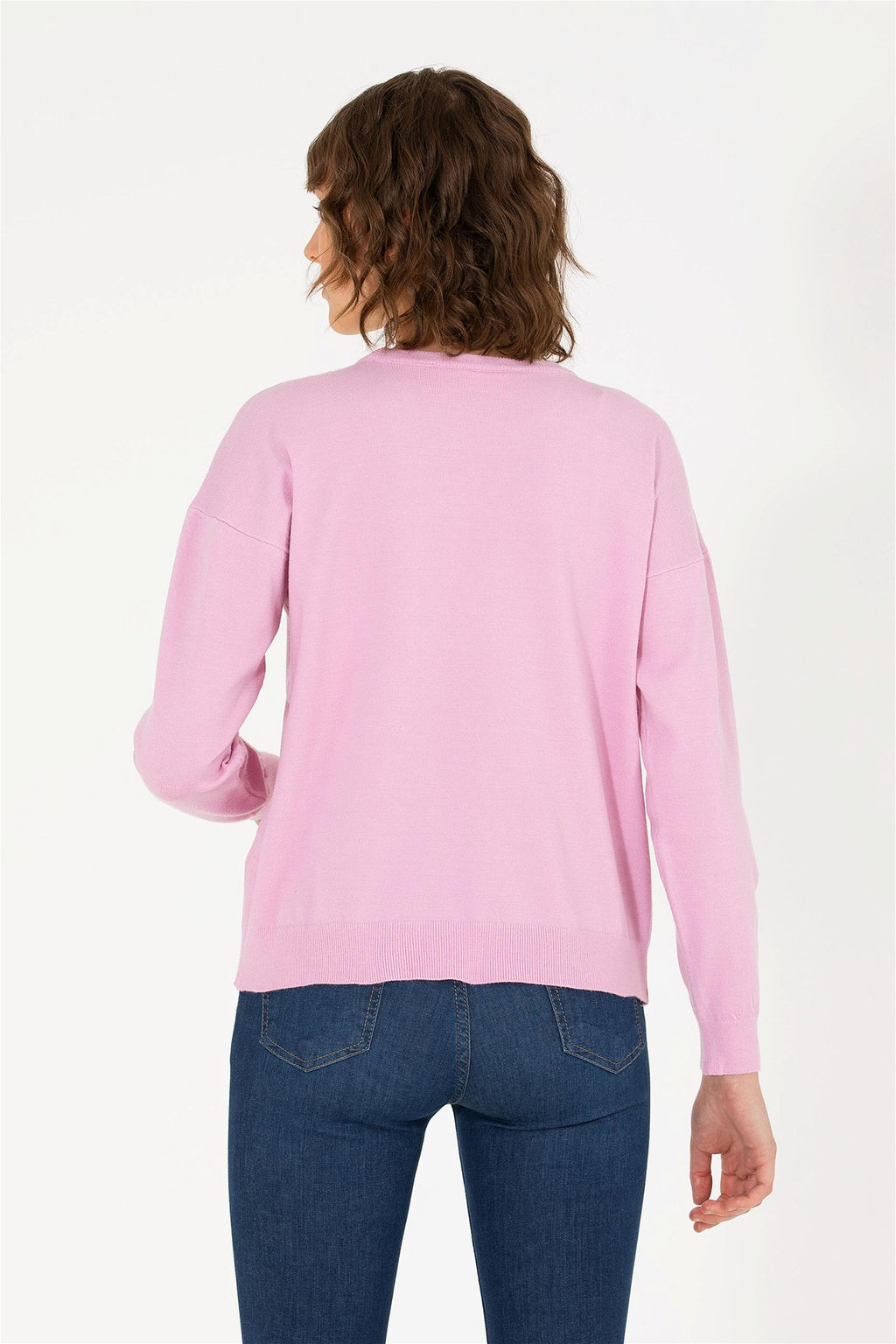 Женский свитер с круглым вырезом Магнолия Неожиданная скидка в корзине - U.s. polo assn фото 5