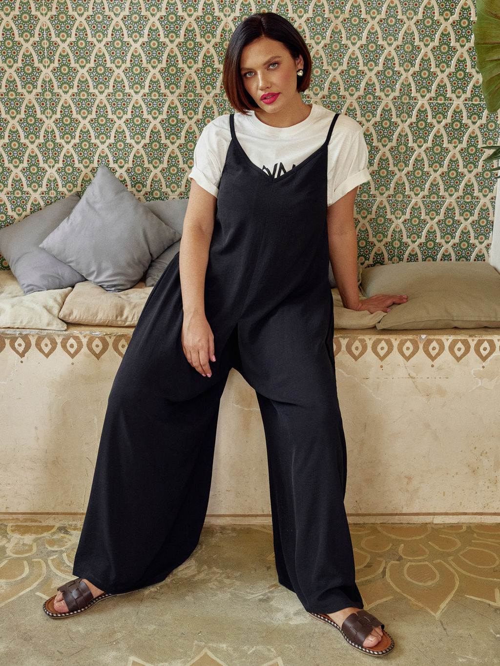 Комбинезон 0334-1а чёрный - Aquarell фото 6