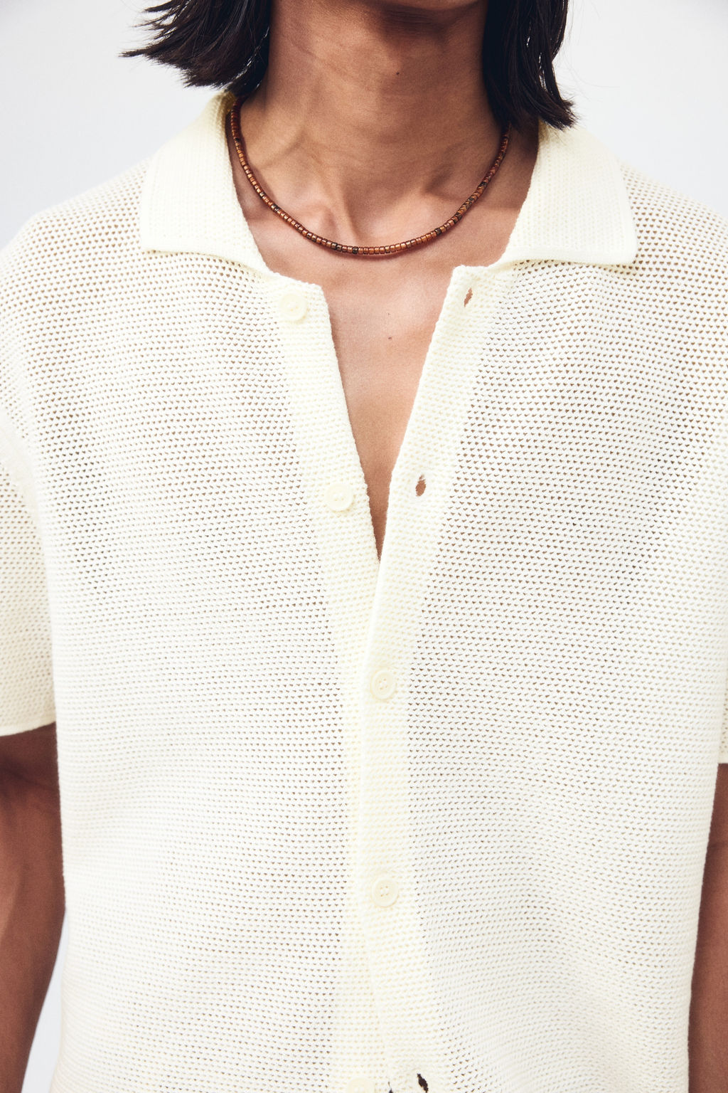 Camisa en punto calado Regular Fit - H&m фото 9