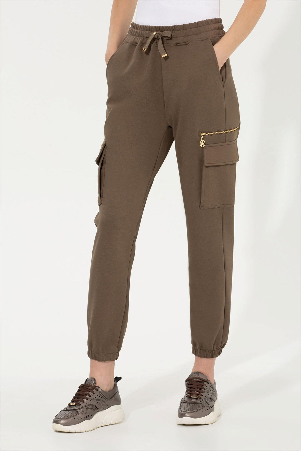 Женские спортивные штаны кокосового цвета Неожиданная скидка в корзине - U.s. polo assn фото 2