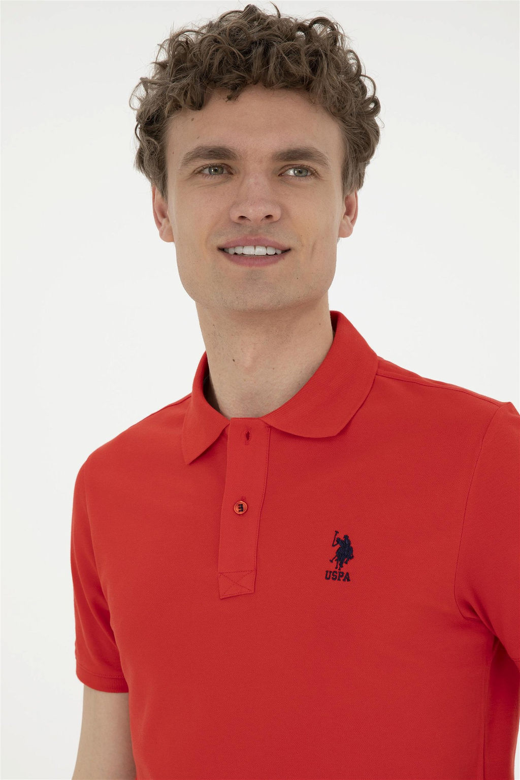 Мужская красная базовая футболка Неожиданная скидка в корзине - U.s. polo assn фото 2