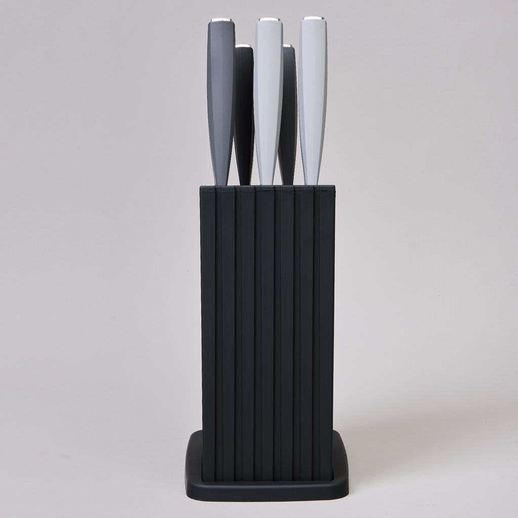 НАБОР НОЖЕЙ AGNESS НА ПЛАСТИКОВОЙ ПОДСТАВКЕ, 6 ПРЕДМЕТОВ  фото 4