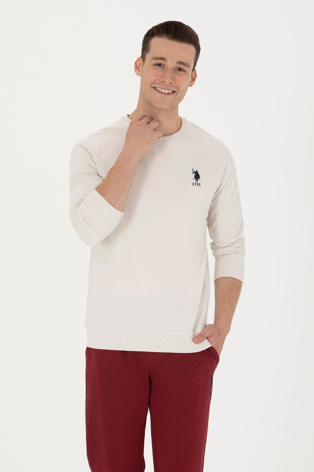 Мужская базовая толстовка Stone Неожиданная скидка в корзине - U.s. polo assn фото 10