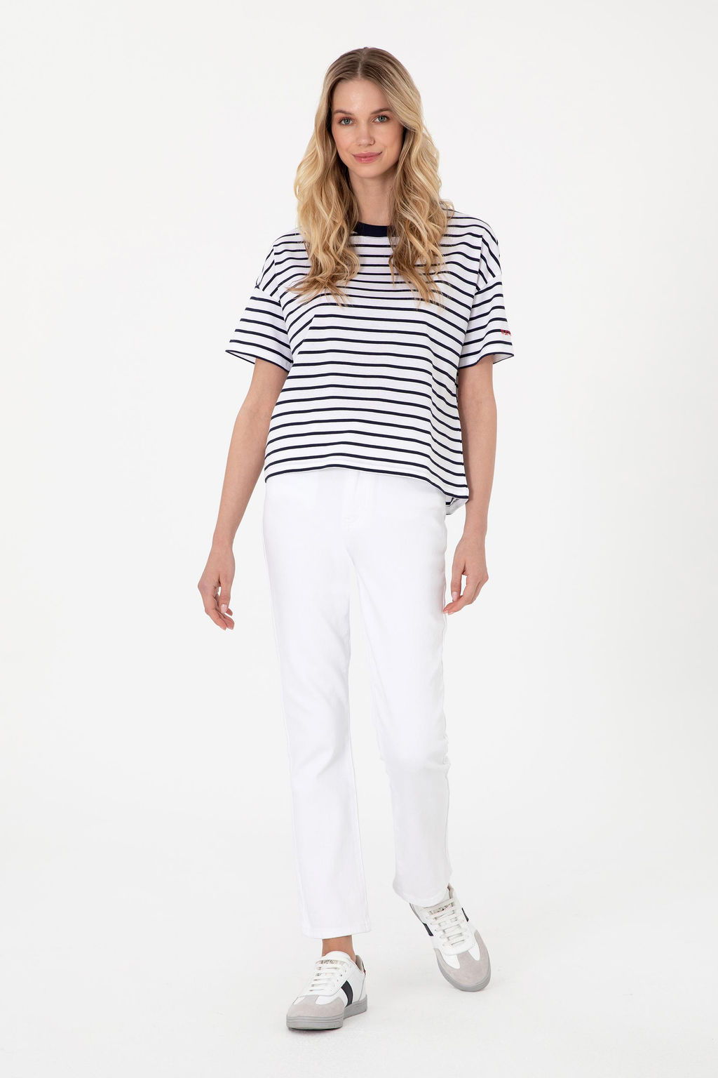 Kad_n Lacivert Ti__rt Sepette S_rpriz _ndirim - U.s. polo assn фото 4