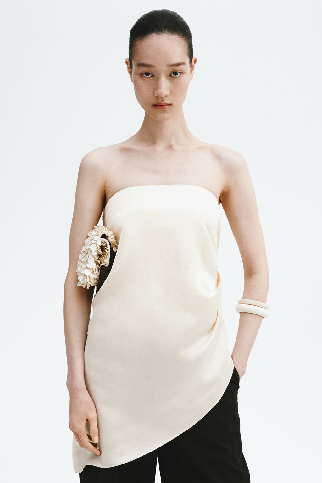 Top bandeau de sat?n - H&m фото 7
