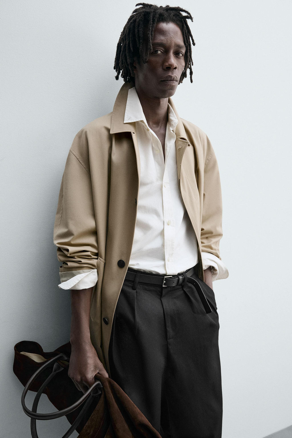 PLEATED WIDE-LEG TROUSERS - Zara фото 6