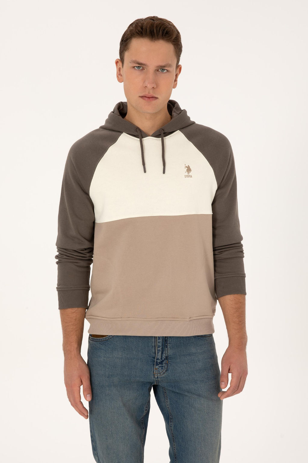 Erkek Vizon Sweatshirt