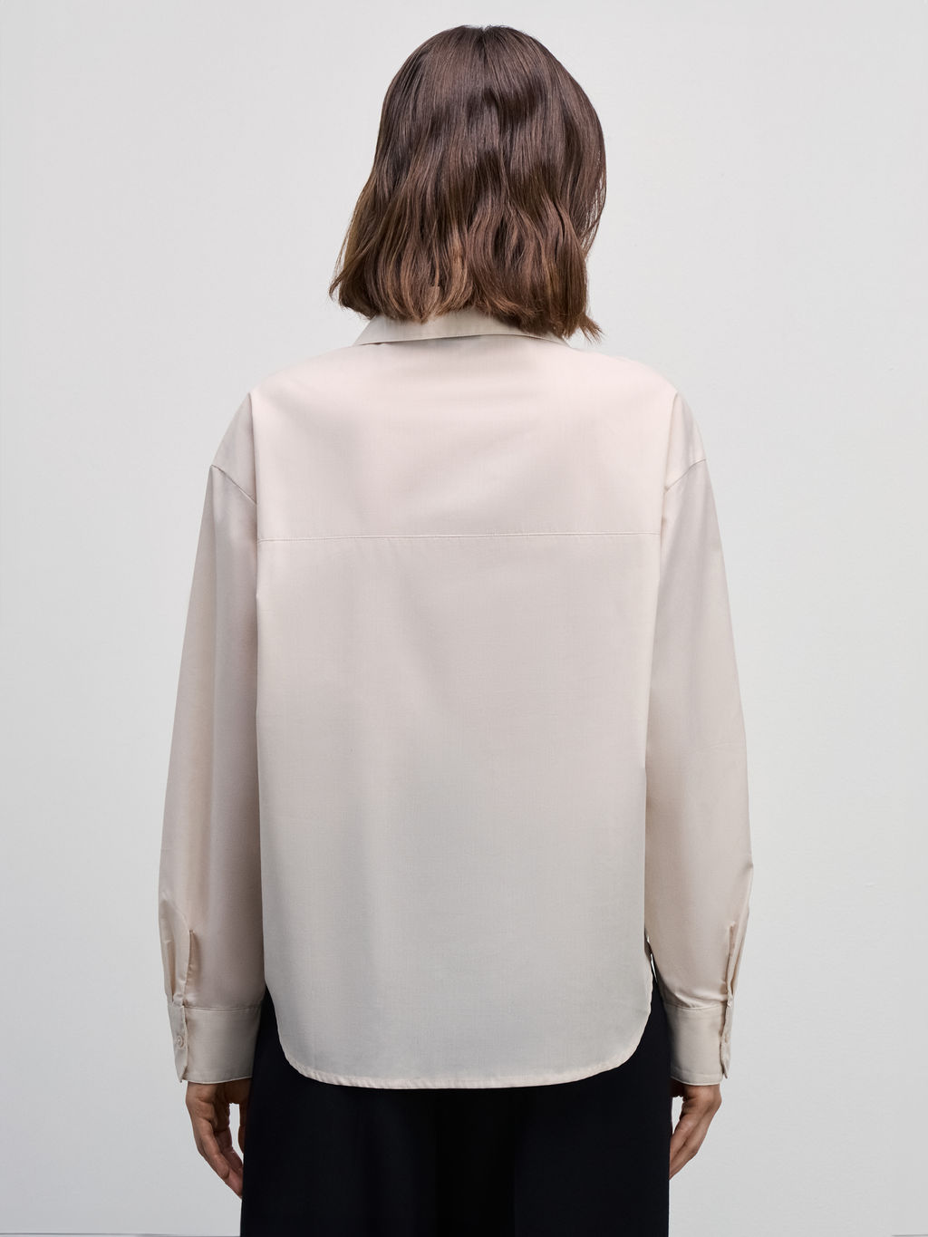 Базовая рубашка с карманом / Zarina фото 5