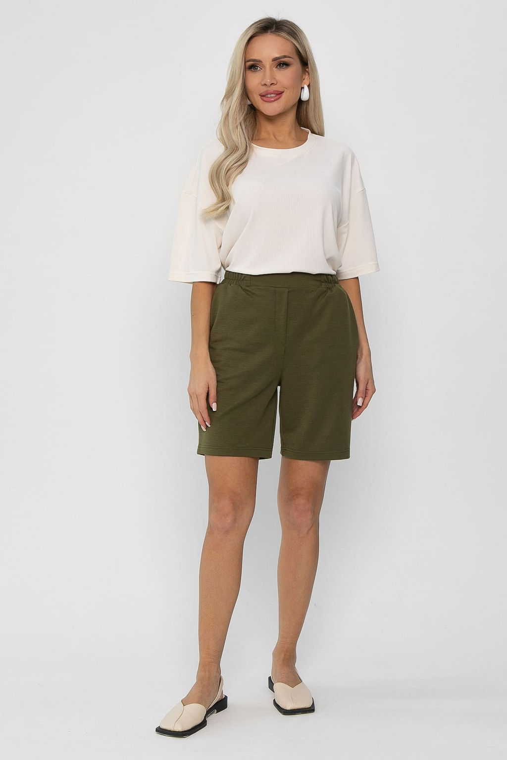 Шорты Крис (хаки) Ш13781-25М - Lt collection фото 7