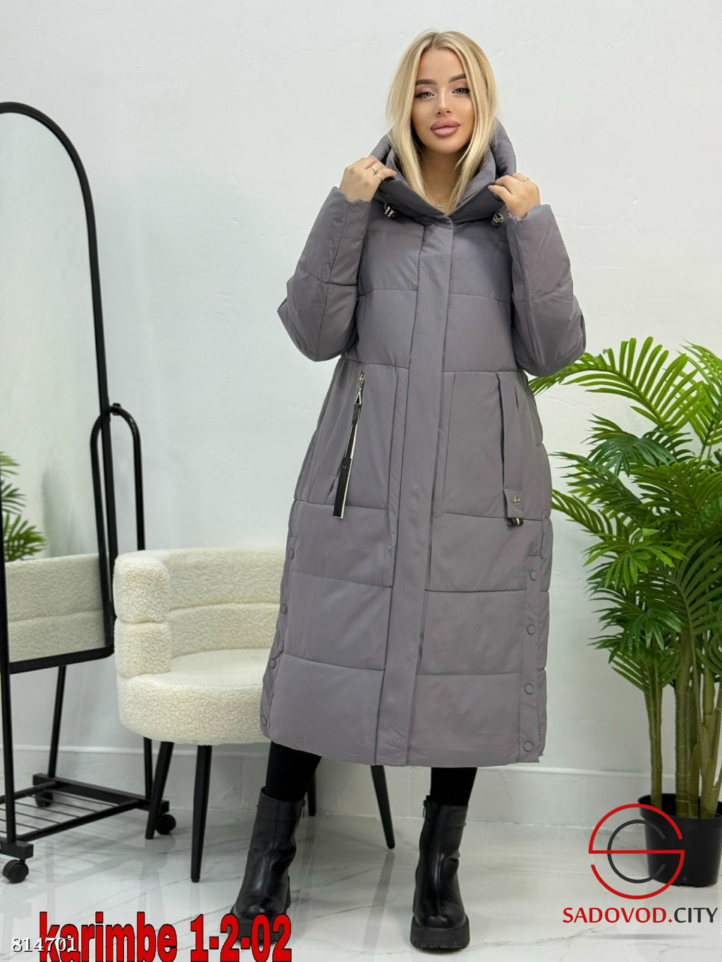 Куртка женская с капюшоном - Bruno фото 4