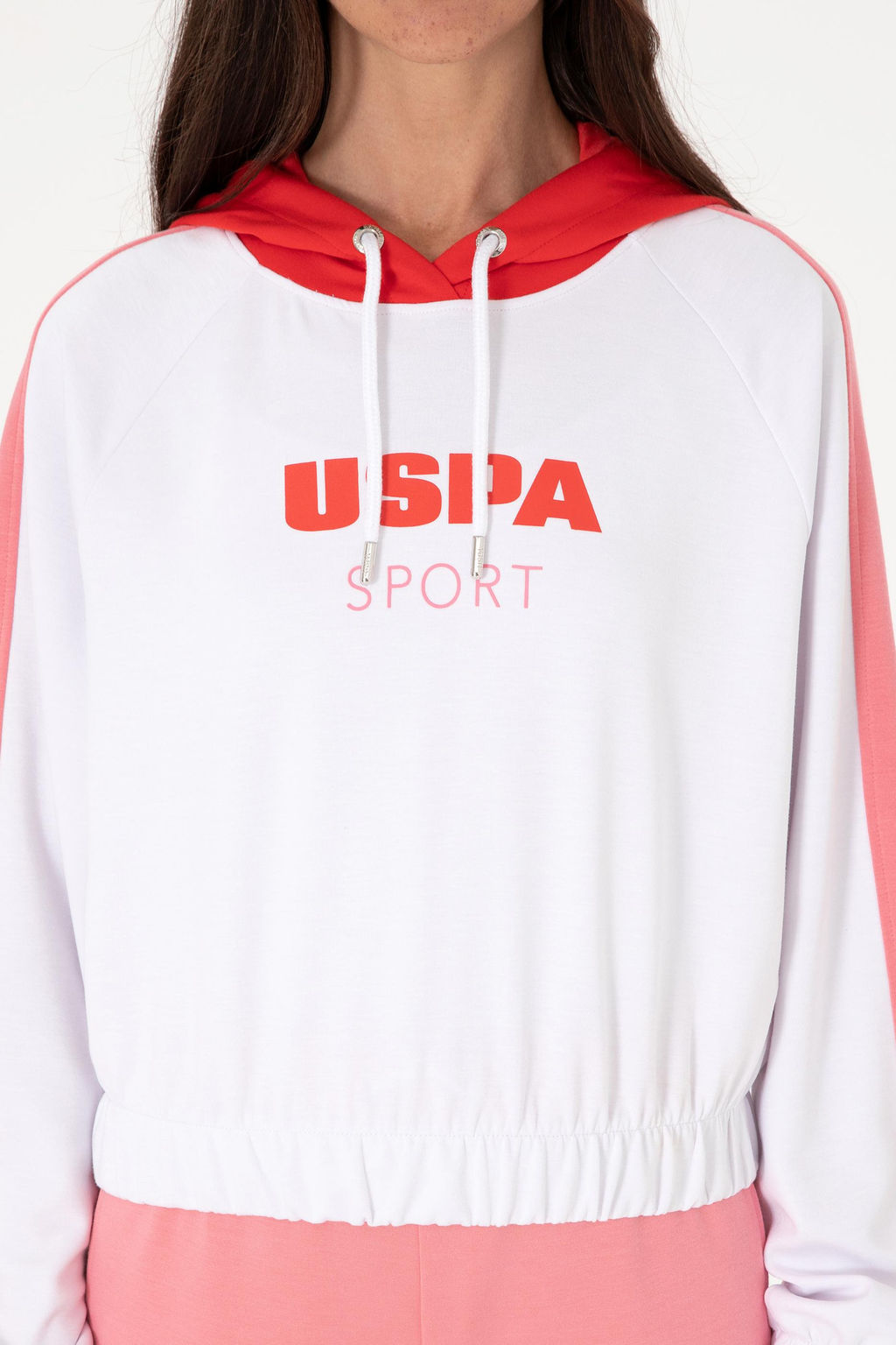 Kad_n Beyaz Sweatshirt Sepette S_rpriz _ndirim - U.s. polo assn фото 6