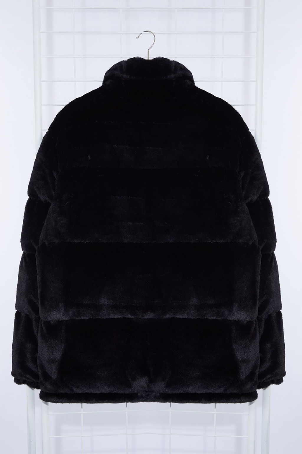 Trendyolmilla Man Siyah Regular Fit Pelus Kumas Astarl? Dolgulu K?sl?k Sisme Mont TMNAW25MO00010  фото 7