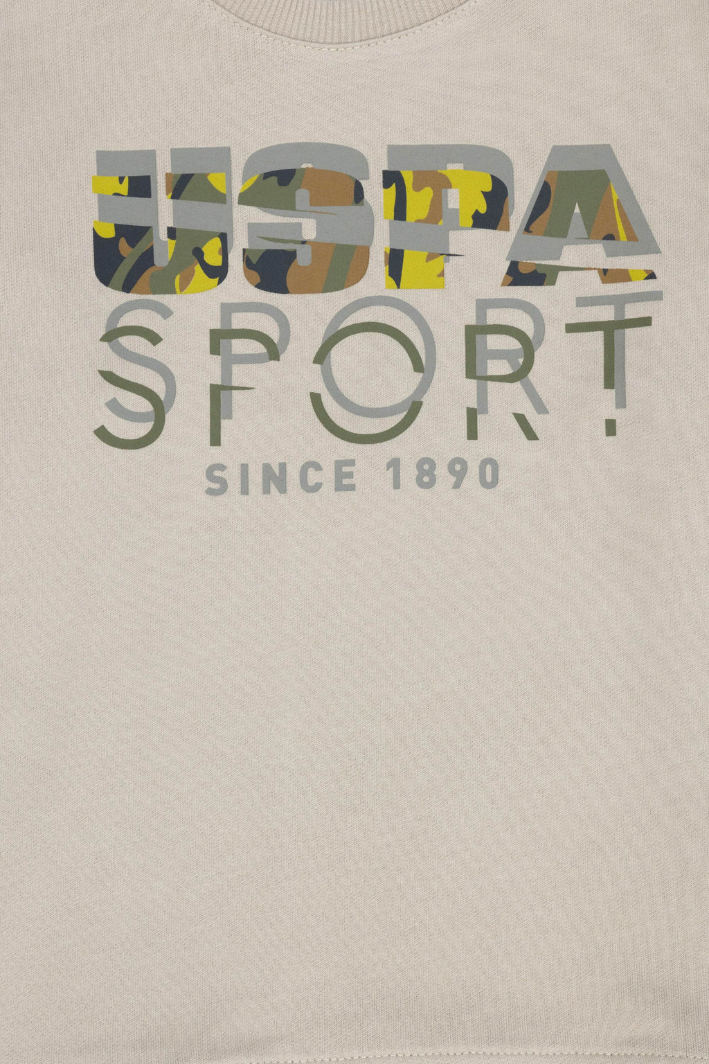 U. S. Polo Assn / Бежевый свитшот с круглым вырезом Boy для мальчиков - U.s. polo assn фото 21
