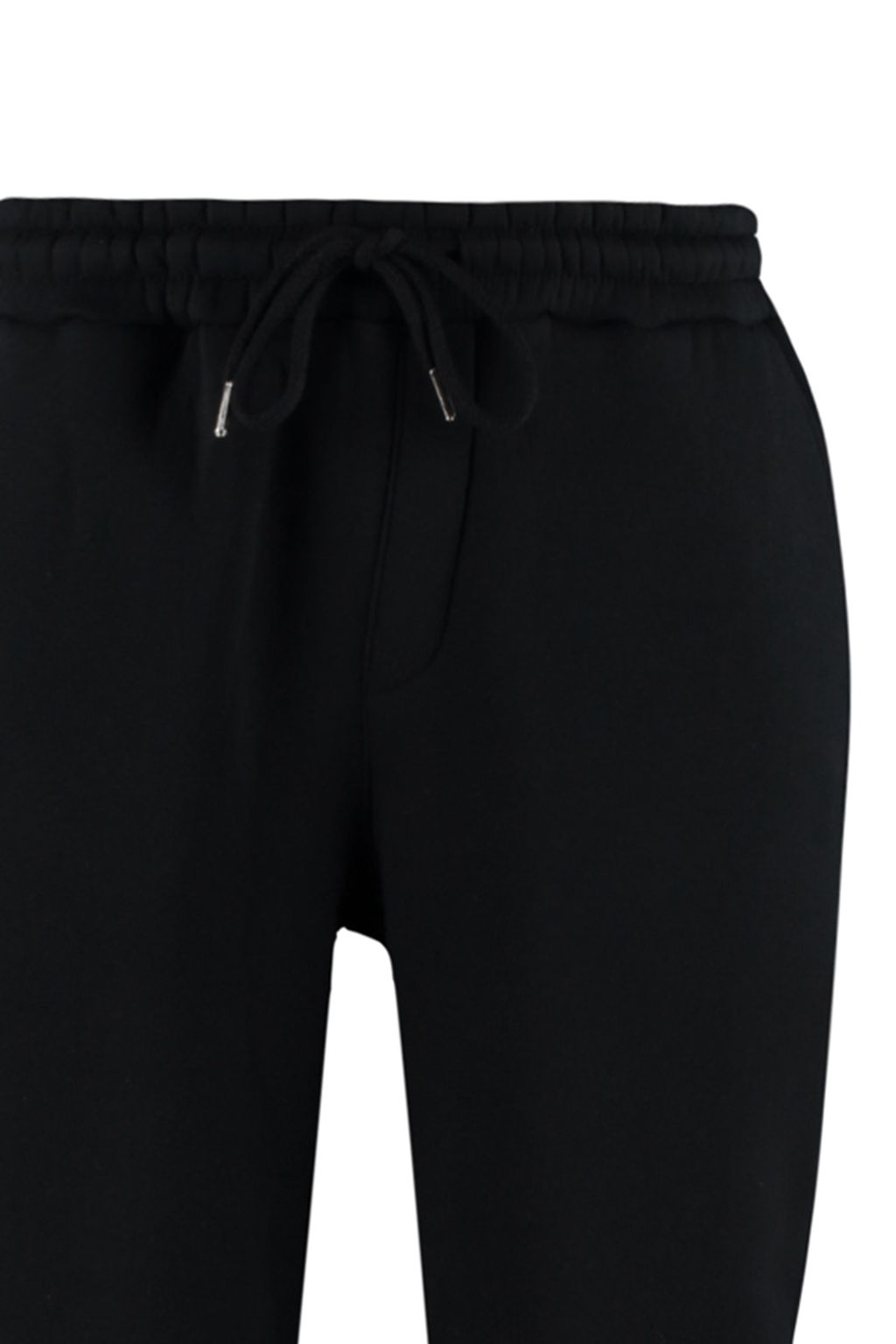 Siyah Un?sex Regular/Normal Kesim Pacas? Lastikli Ici Polar/S?cak Tutan Esofman Alt? TMNAW22EA0346