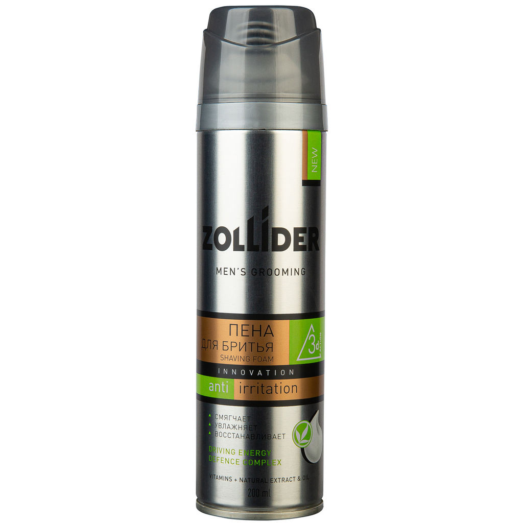 Zollider Anti-Irritation пена для бритья 200 мл  фото 2