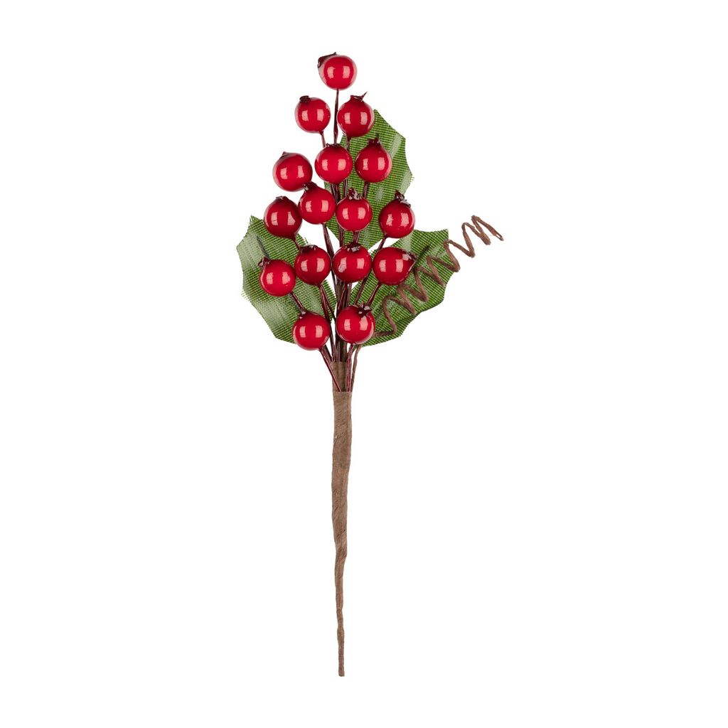 Blumentag VDD-05 Веточка декоративная с ягодами 6 х 1 шт. 16 см 01 веточка с ягодками
