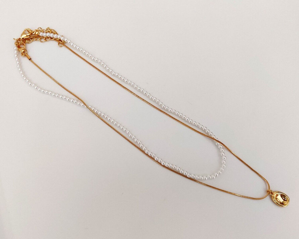 Двойное колье - бусы - Vel vett фото 2