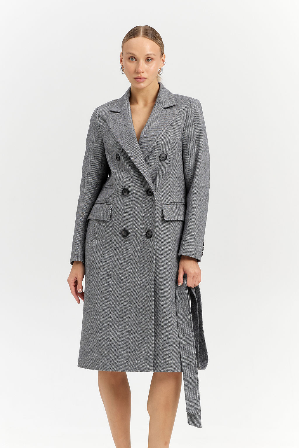 Пальто женское демисезонное 25775 (вино) - Kankan фото 50