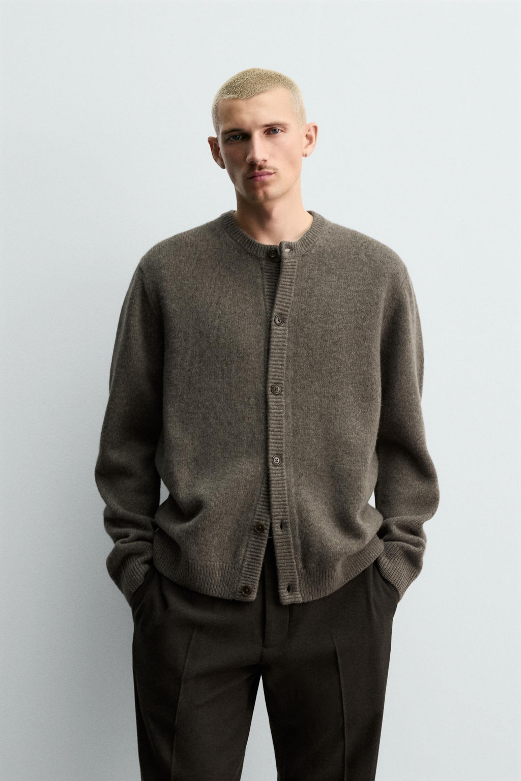 100% WOOL CARDIGAN - Zara фото 2