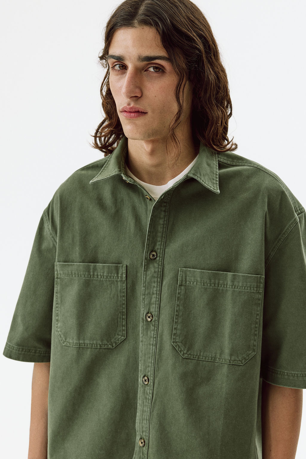 Camisa vaquera Relaxed Fit - H&m фото 7