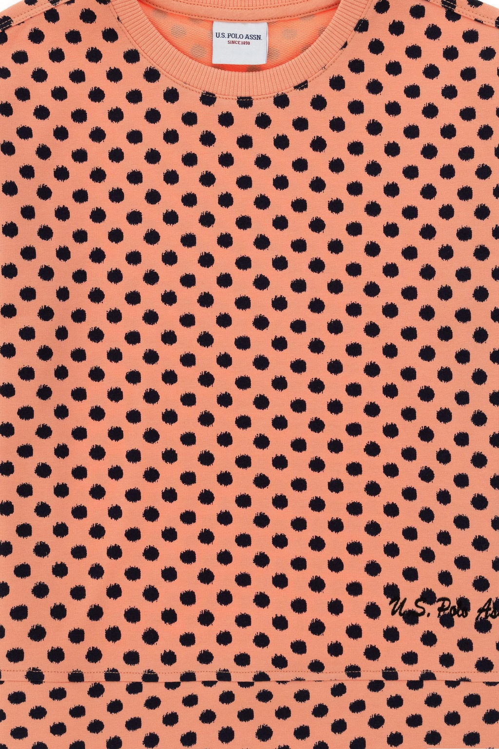 Толстовка с лососем для девочек - U.s. polo assn фото 5