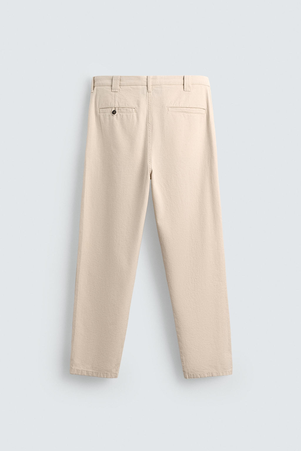 STRAIGHT-LEG CHINO TROUSERS - Zara фото 7