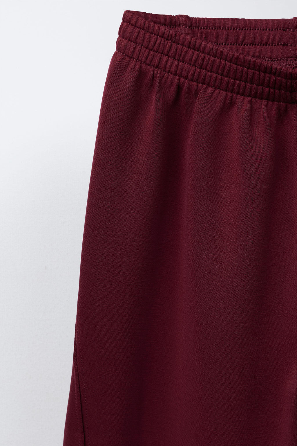 PLAIN WIDE-LEG TROUSERS - Zara фото 3