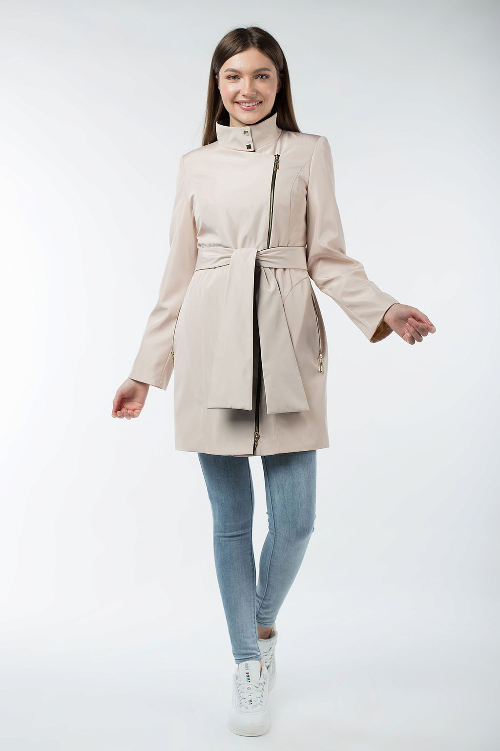 03-2010 Плащ женский (пояс) - El podio фото 4