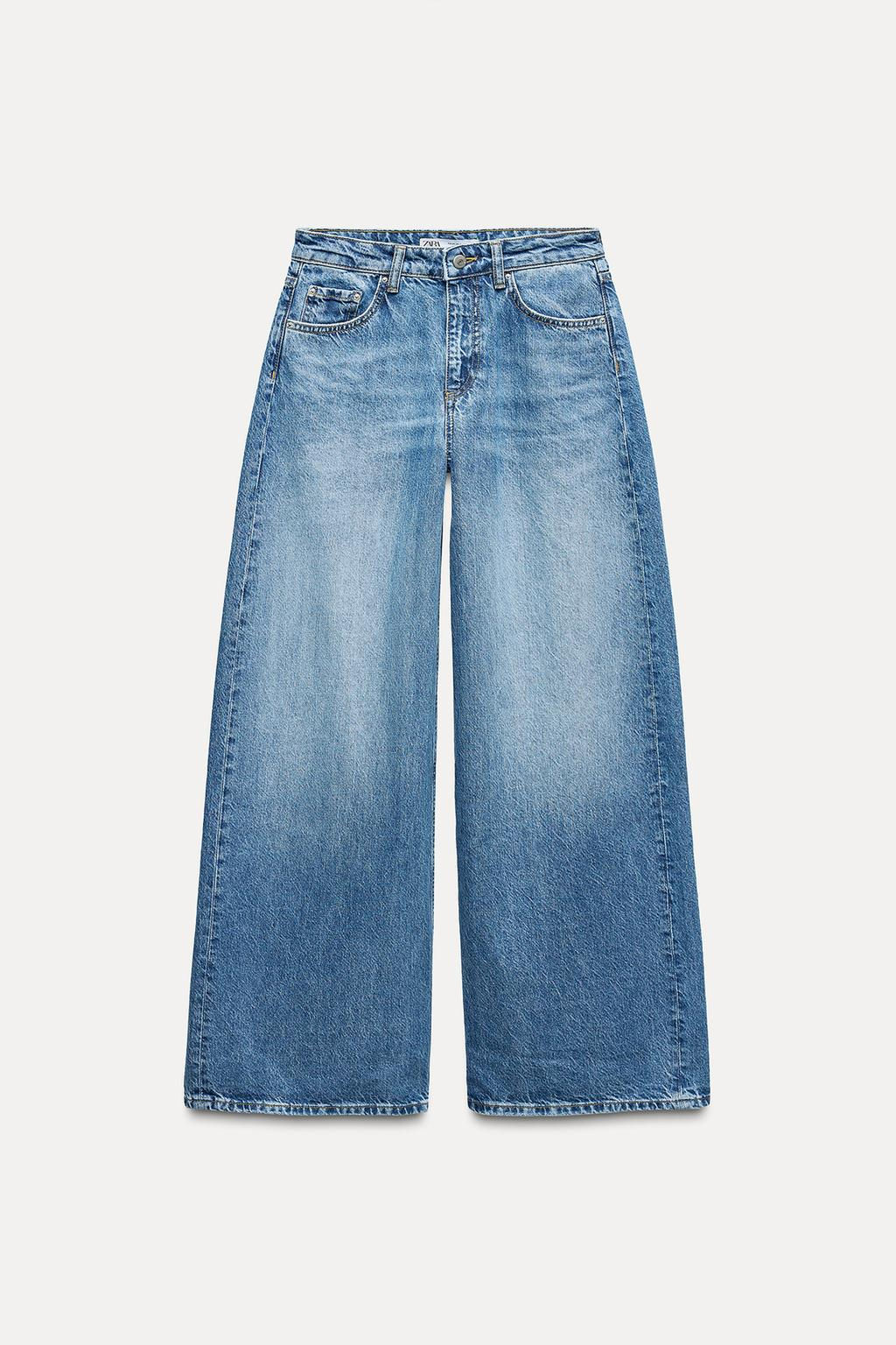 Z1975 WIDE LEG HIGH-RISE JEANS - Zara фото 6