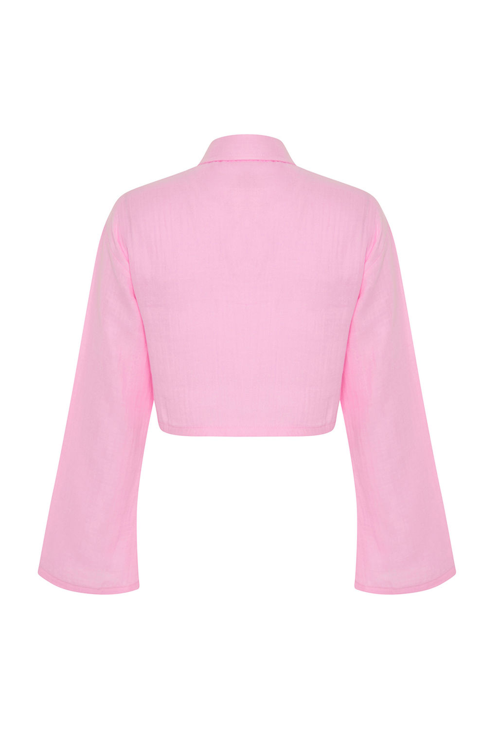 TRENDYOLMILLA Beyaz Dokuma Muslin Plaj Gomlegi TBESS24GO00011  фото 8