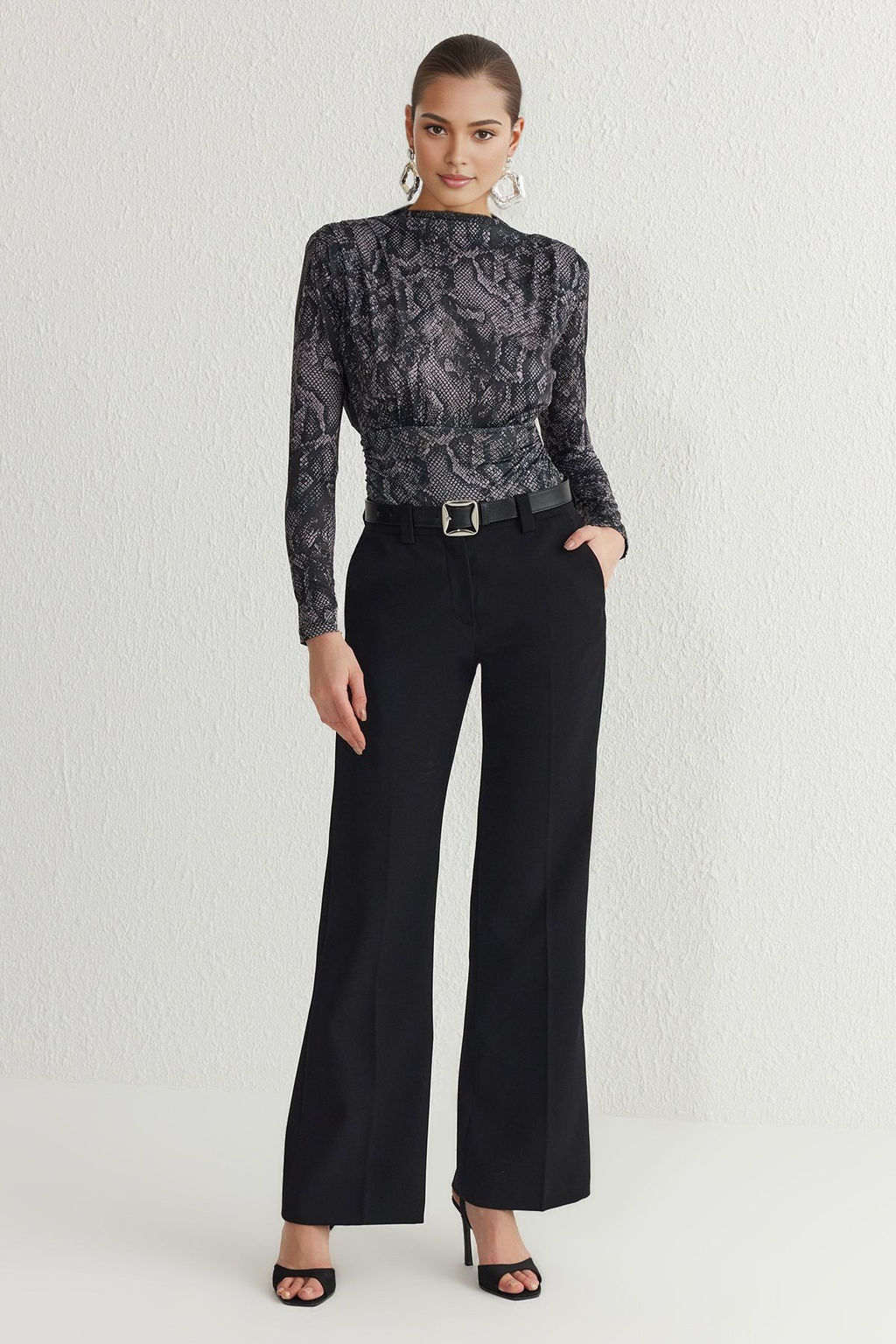 Cok Renkli Drapeli C?tc?tl? Orme Body TPRAW23BD00048