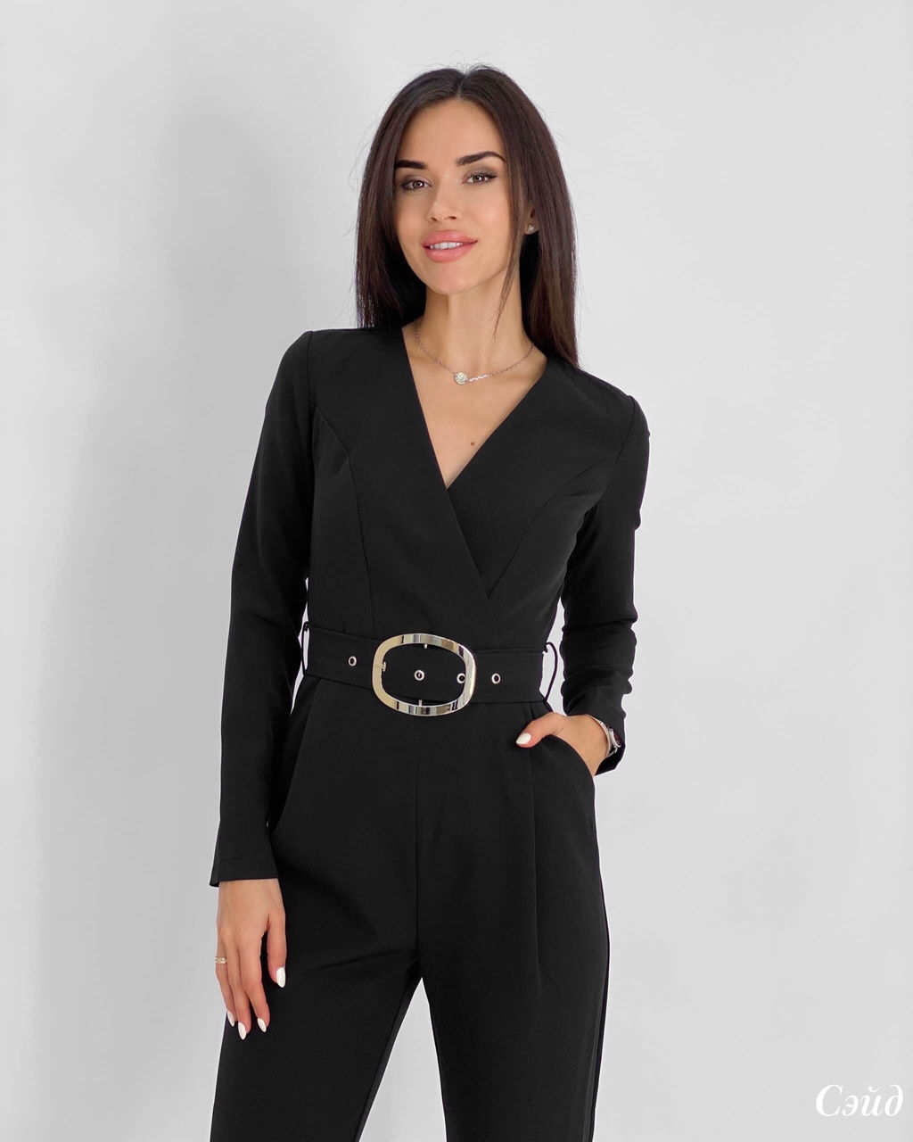 Комбинезон Сэйд (черный) - Nadi bordo фото 4