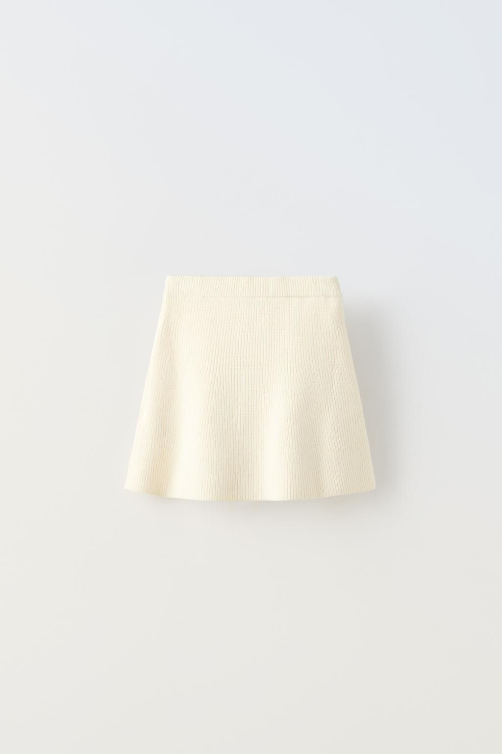 KNIT SKIRT WITH ZIP - Zara фото 5