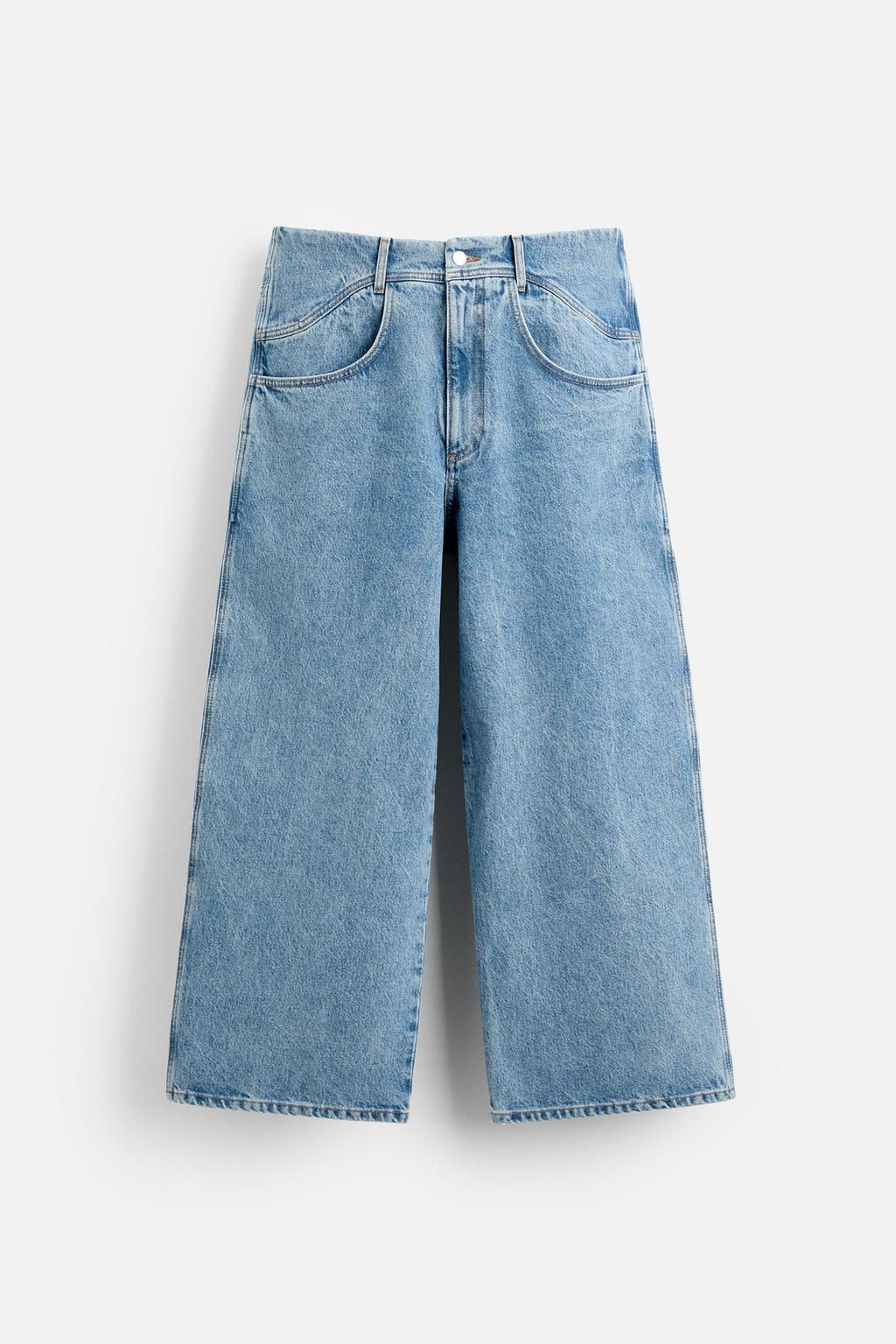 WIDE-LEG JEANS X NANUSHKA - Zara фото 7