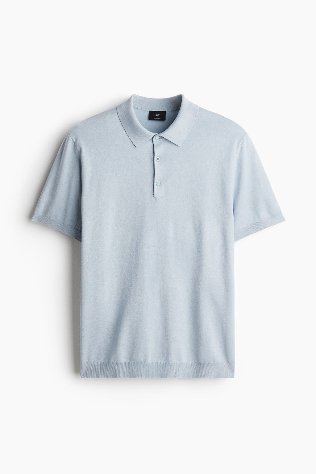 Polo en punto fino Regular Fit - H&m фото 3