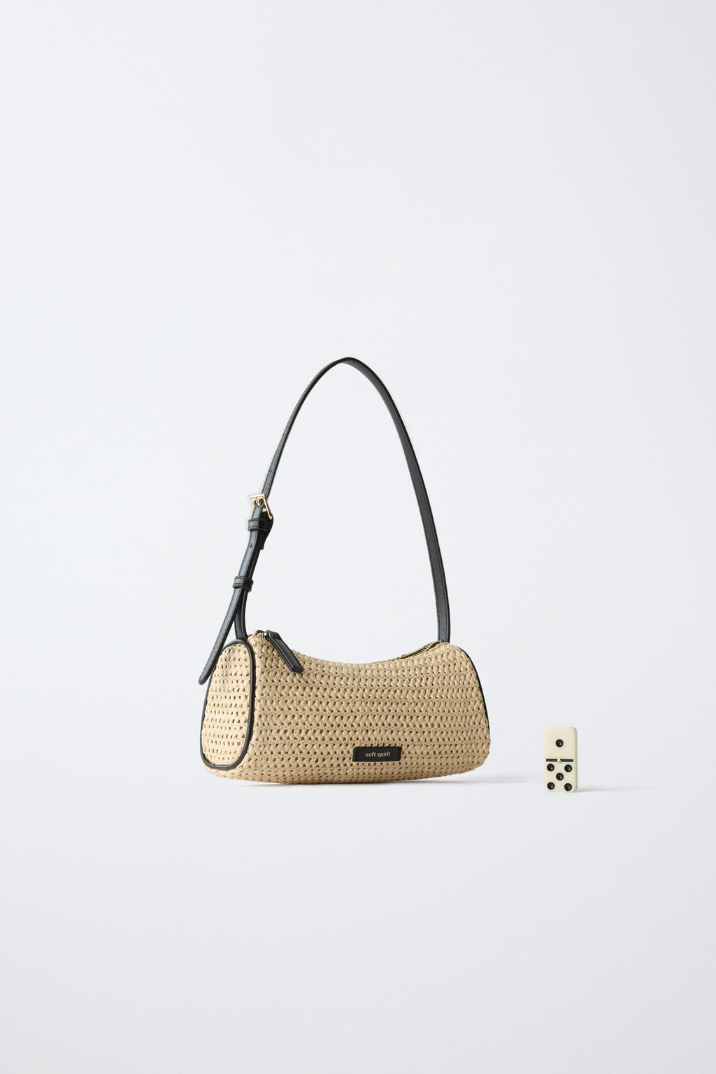 BOLSO RAFIA / Blanco Crudo - Zara фото 6